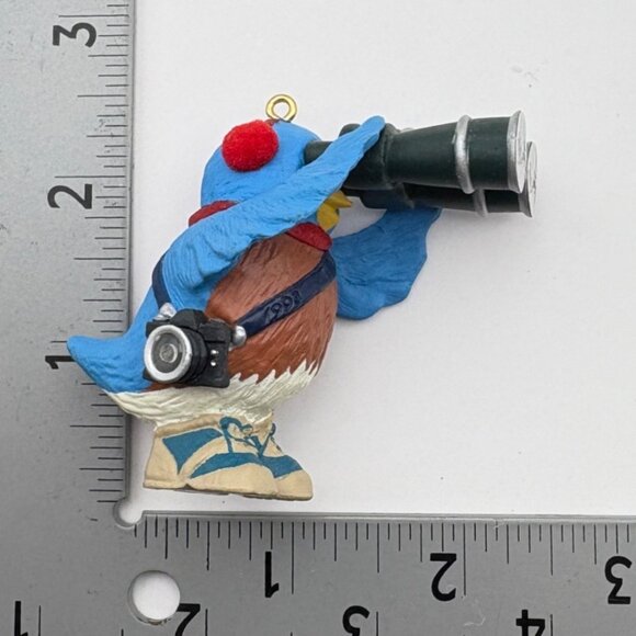 Hallmark Keepsake Bird Watcher Christmas Ornament Handcrafted Julia Lee 1993 - Picture 3 of 12